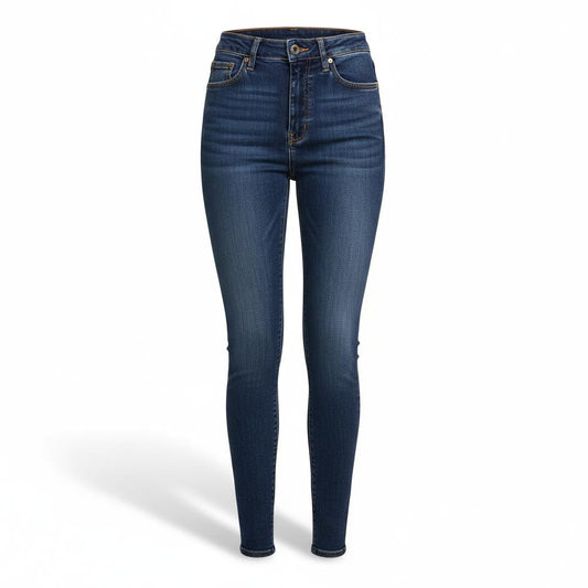 High-Waist Skinny Jeans