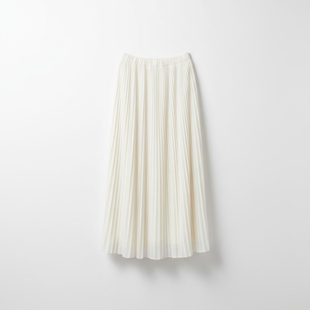 Pleated Midi Skirt