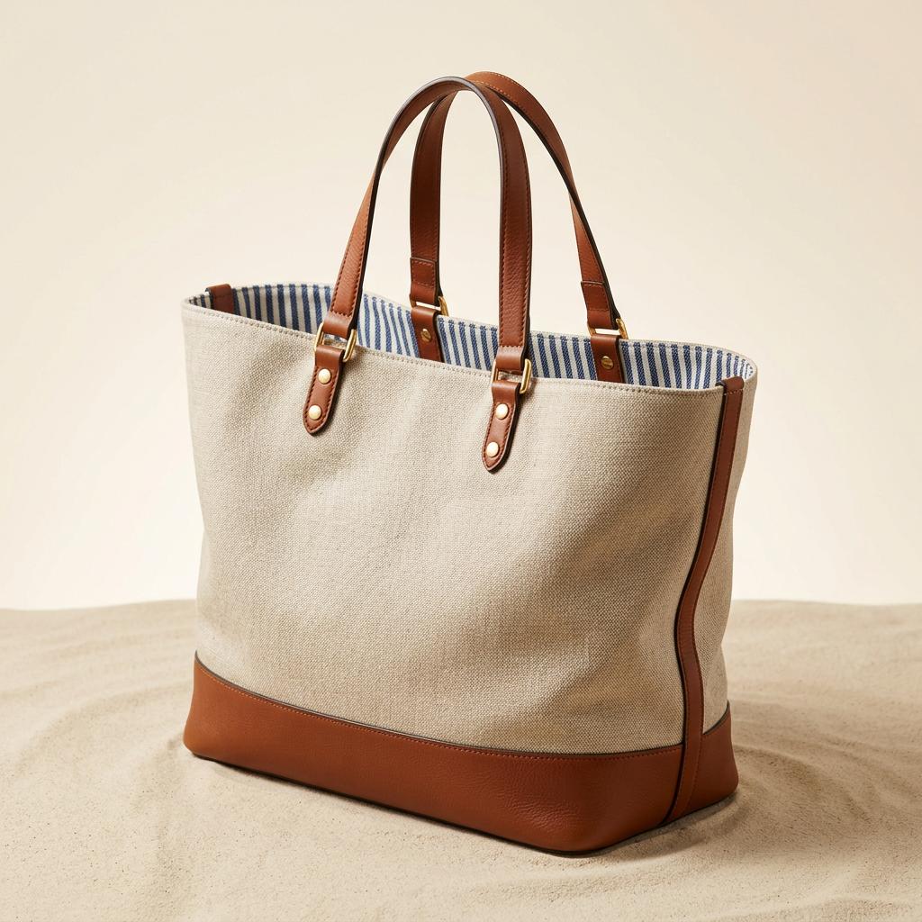 Santorini Luxe Beach Bag